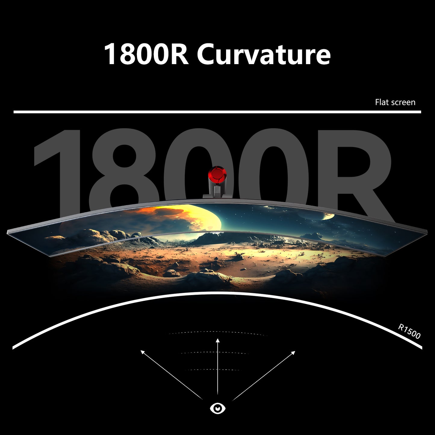 49C1S | 49" Dual QHD 240Hz Ultrawide Curved Gaming Monitor - innocn
