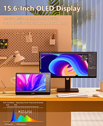 Refurbished 15A1F | 15.6" OLED 1080P Lightweight Portable Monitor - innocn