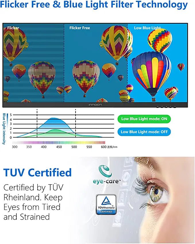 29C1F - D | 29" WFHD 100Hz IPS Ultrawide Creator Monitor - innocn
