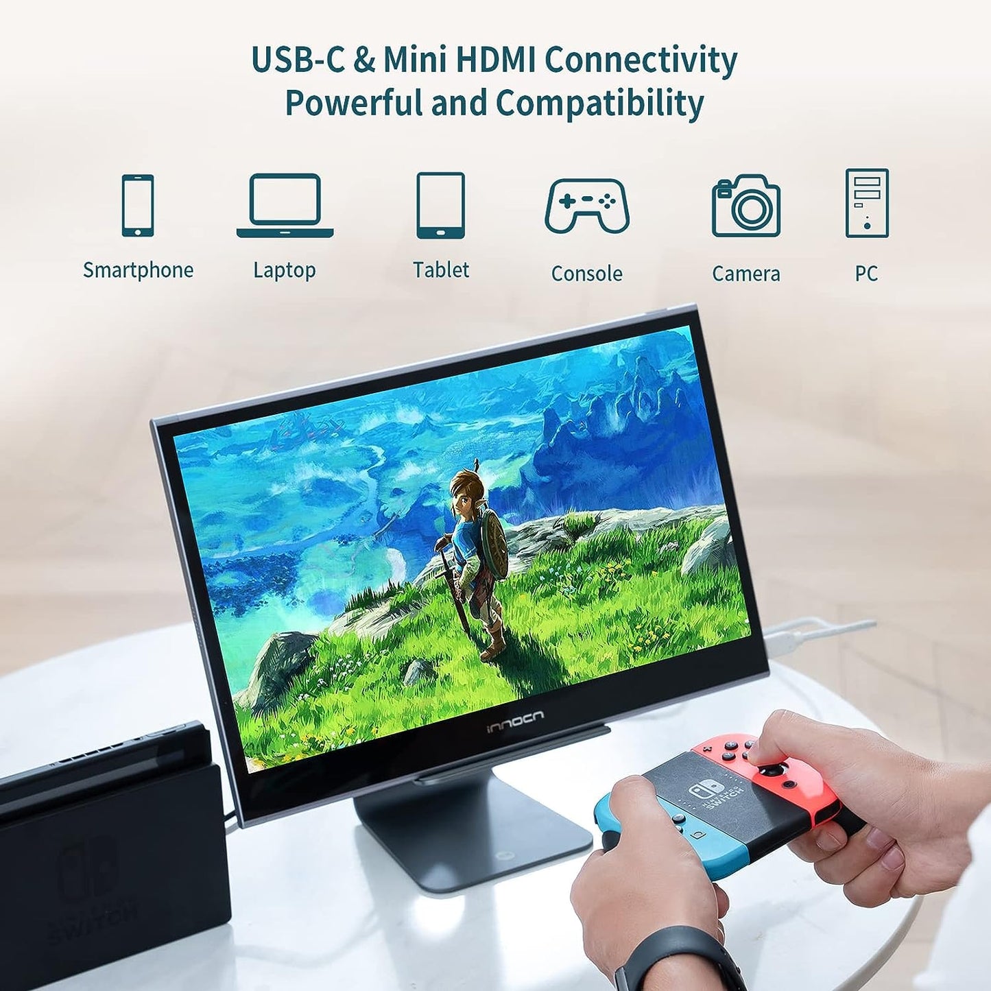 Refurbished PF15 PRO | 15.6" FHD IPS Portable Monitor - innocn