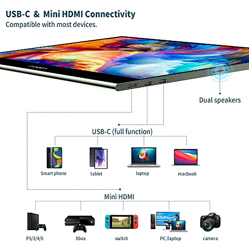 PU15 - PRE - C6 | 15.6" 4K OLED Touch Screen Portable Monitor - innocn