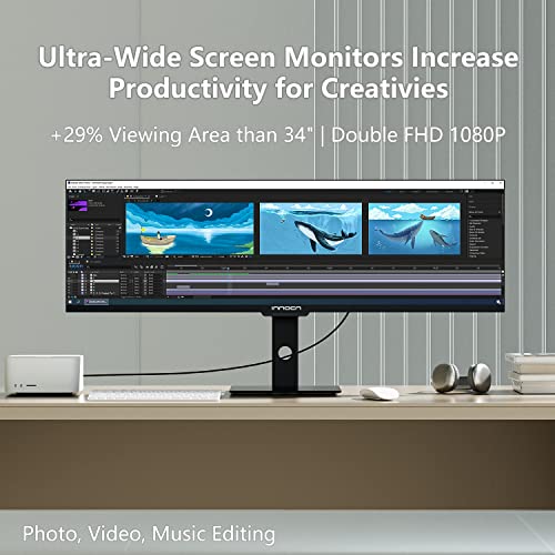 44C1G | 43.8" Ultrawide WFHD 120Hz IPS Monitor - innocn