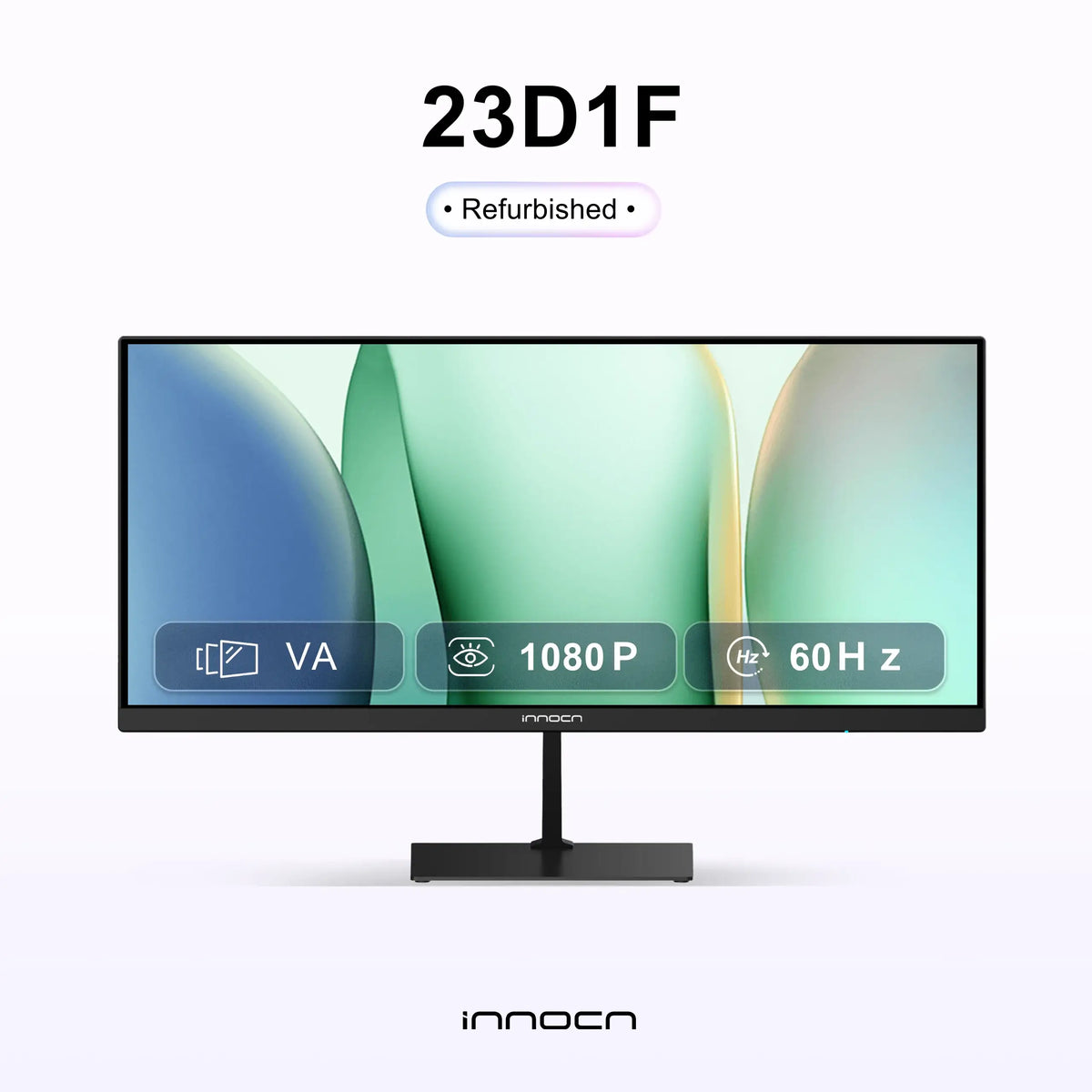 Refurbished 23D1F | 23.3" WFHD 21:9 Ultrawide 99% sRGB Business Monitor | INNOCN