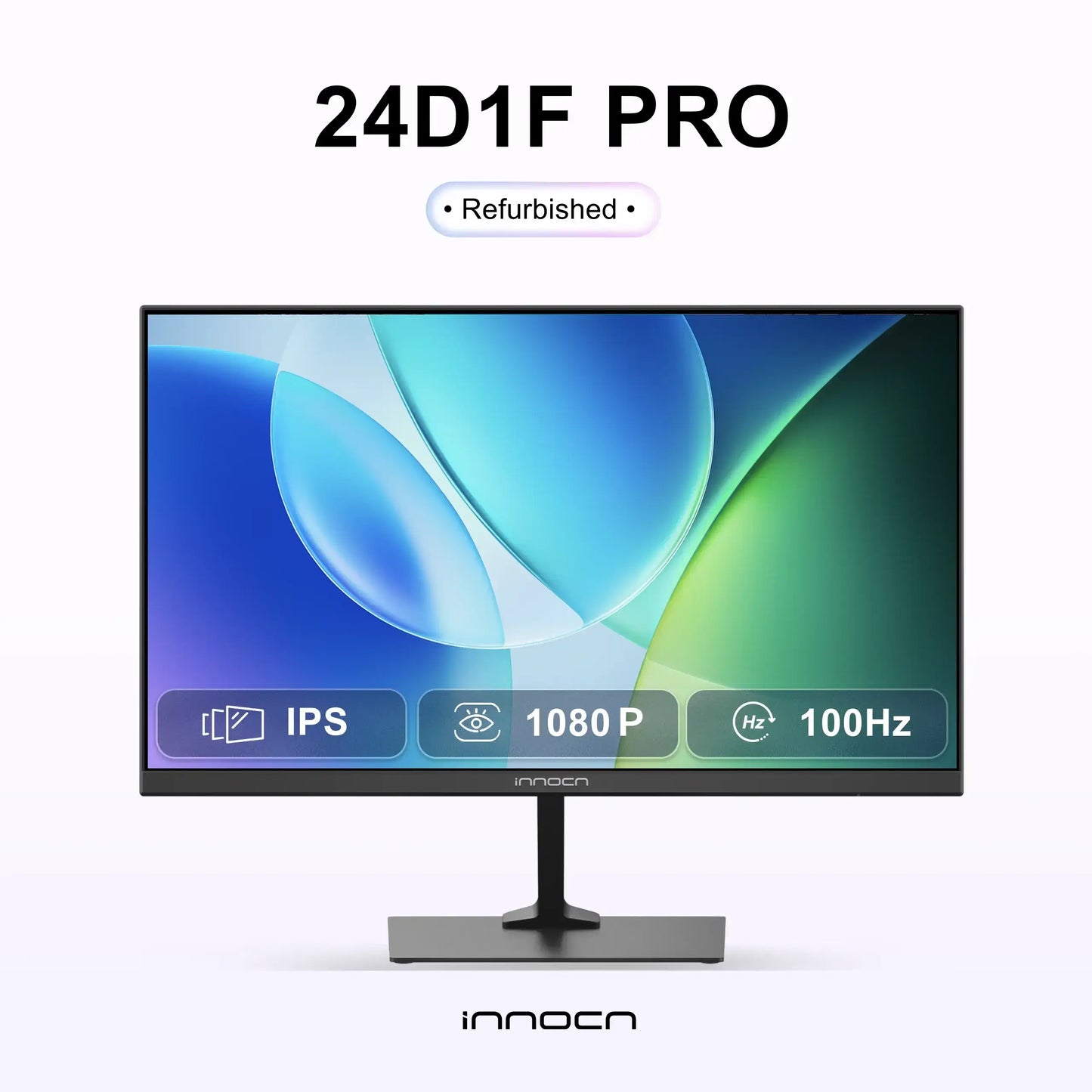Refurbished 24D1F Pro | 24" 100Hz IPS USB-C FHD Business Monitor | INNOCN