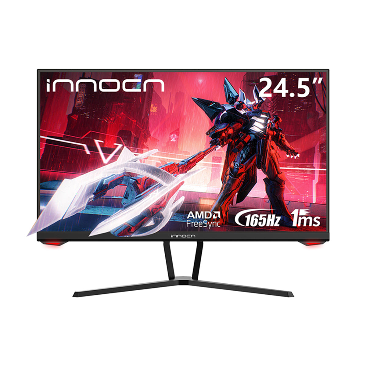 INNOCN 27G1V 27 Inch Monitor 4K 144Hz HDR400 PC Computer Gaming Monitor  G-Sync Compatible, 1MS, USB Type-C, HDMI, DisPlayPort, Height Adjustable