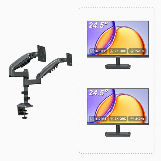 25G2S ×2 + Monitor Arm Combo