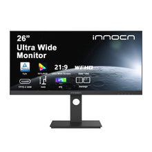 Refurbished 26C1F-D | 26" Ultrawide 21:9 WFHD 75Hz USB-C Daily Monitor | INNOCN