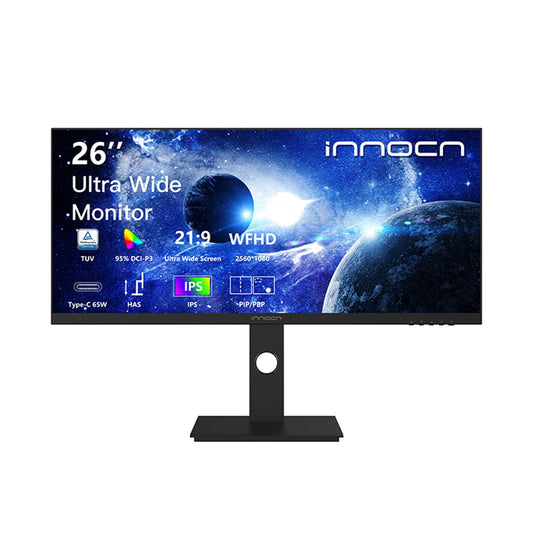 Refurbished 26C1F - D | 26" WFHD 75Hz Ultrawide Creator Monitor - innocn