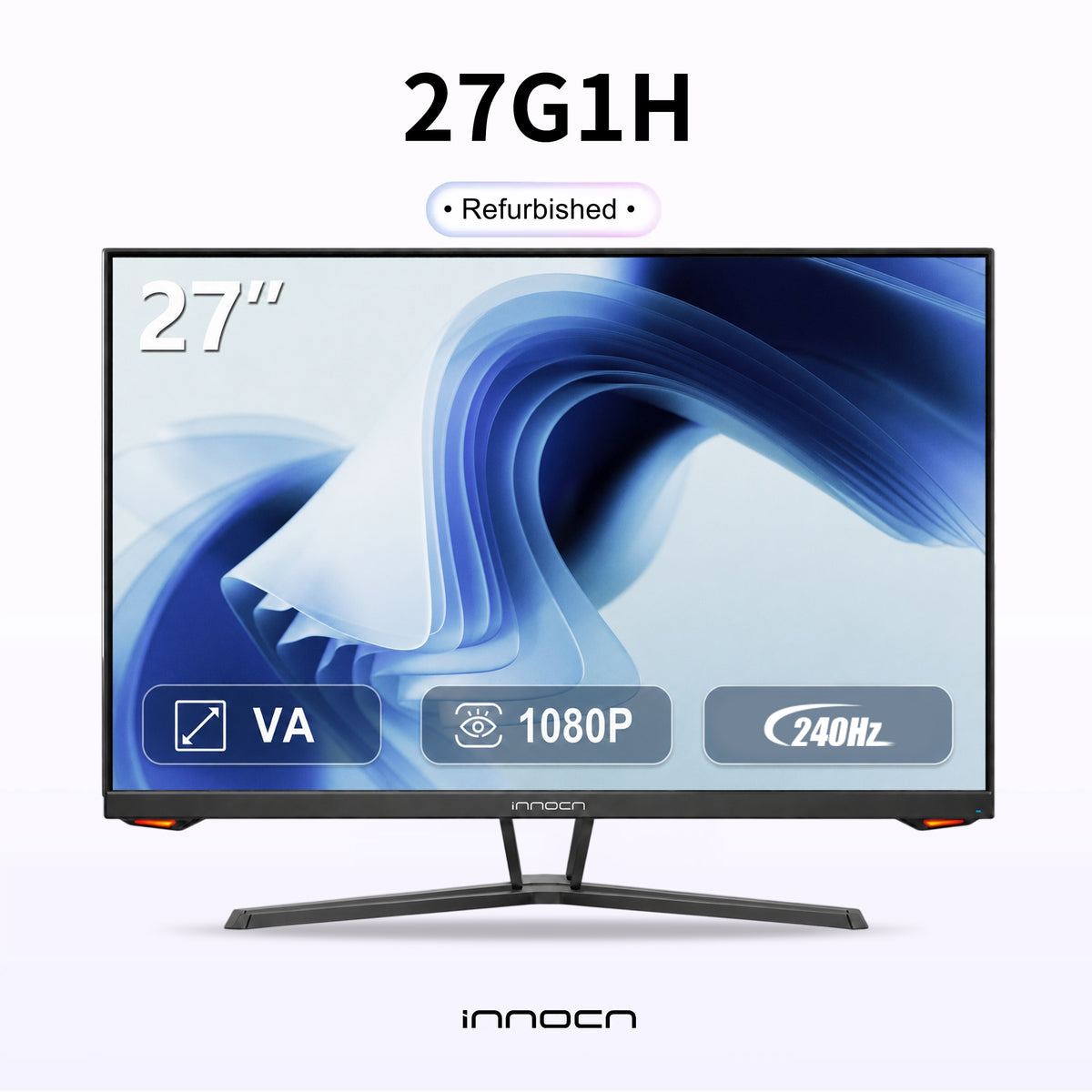 Refurbished 27G1H | 27" 240Hz FHD 1ms Adaptive-Sync Gaming Monitor | INNOCN