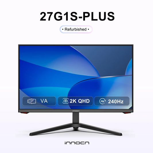 Refurbished 27G1S Plus | 27" 2K QHD 240Hz 1ms Fast IPS Gaming Monitor | INNOCN