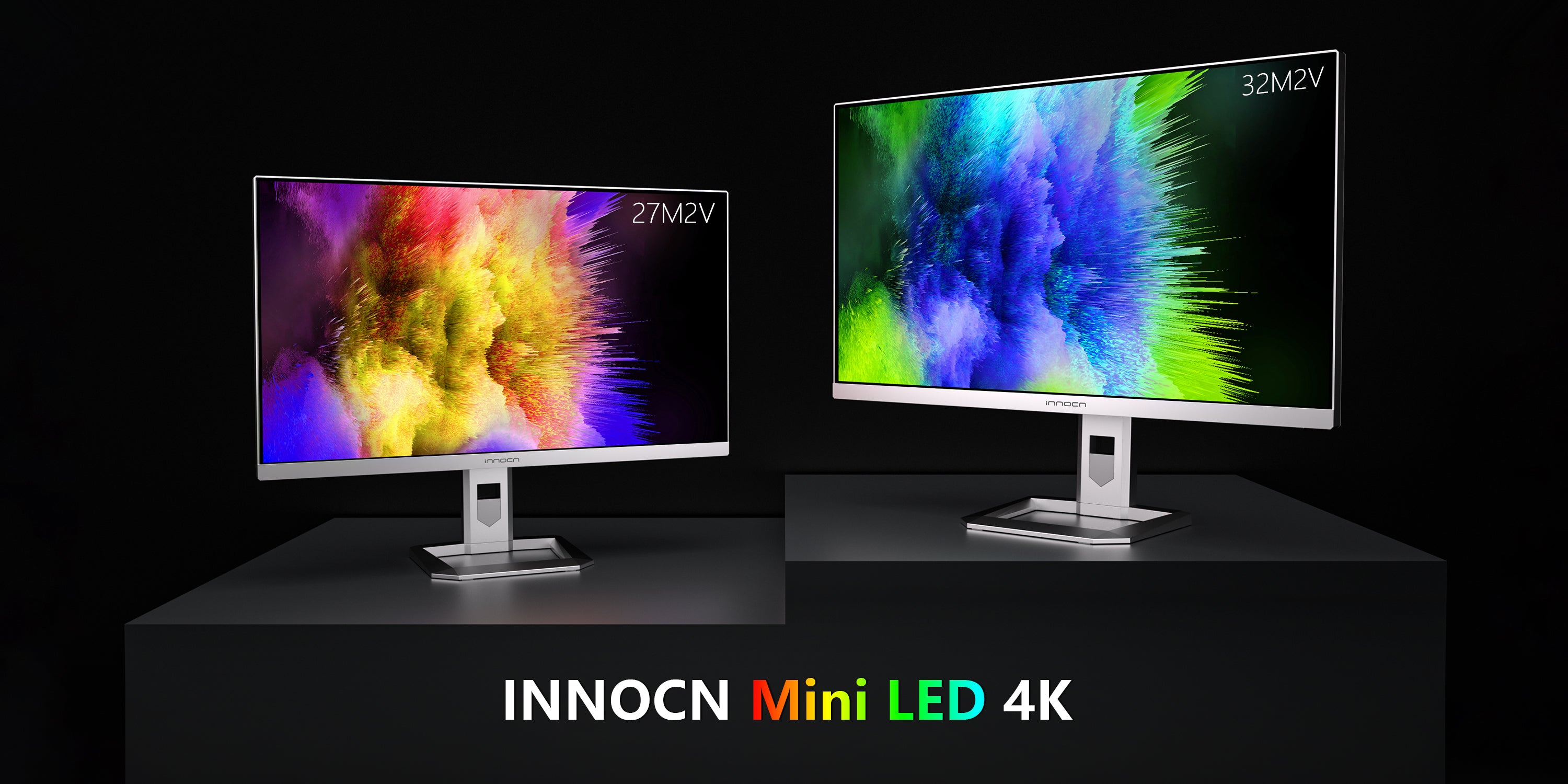 INNOCN Monitor de computadora OLED 4K de 32 pulgadas, monitor profesional  UHD (3840 x 2160), tipo C, HDR 10, 99% DCI-P3, 99% sRGB, 1M:1, soporte