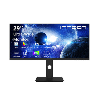 INNOCN 29-Inch Ultrawide Screen Monitor (Refurbished) - 29C1F-D