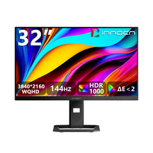 Refurbished 32M2V | 32" Mini-LED 4K 144Hz IPS Black Gaming Monitor | INNOCN