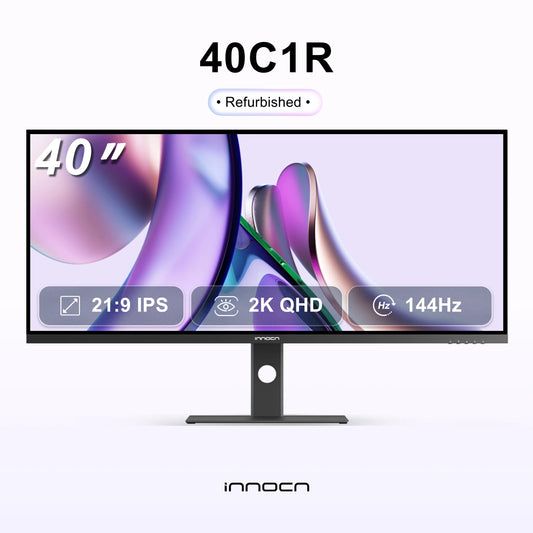 Refurbished 40C1R | 40" WQHD 144Hz IPS Ultrawide Creator Monitor | INNOCN