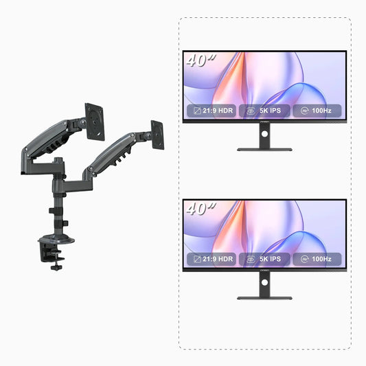 40C1U ×2 + Monitor Arm Combo