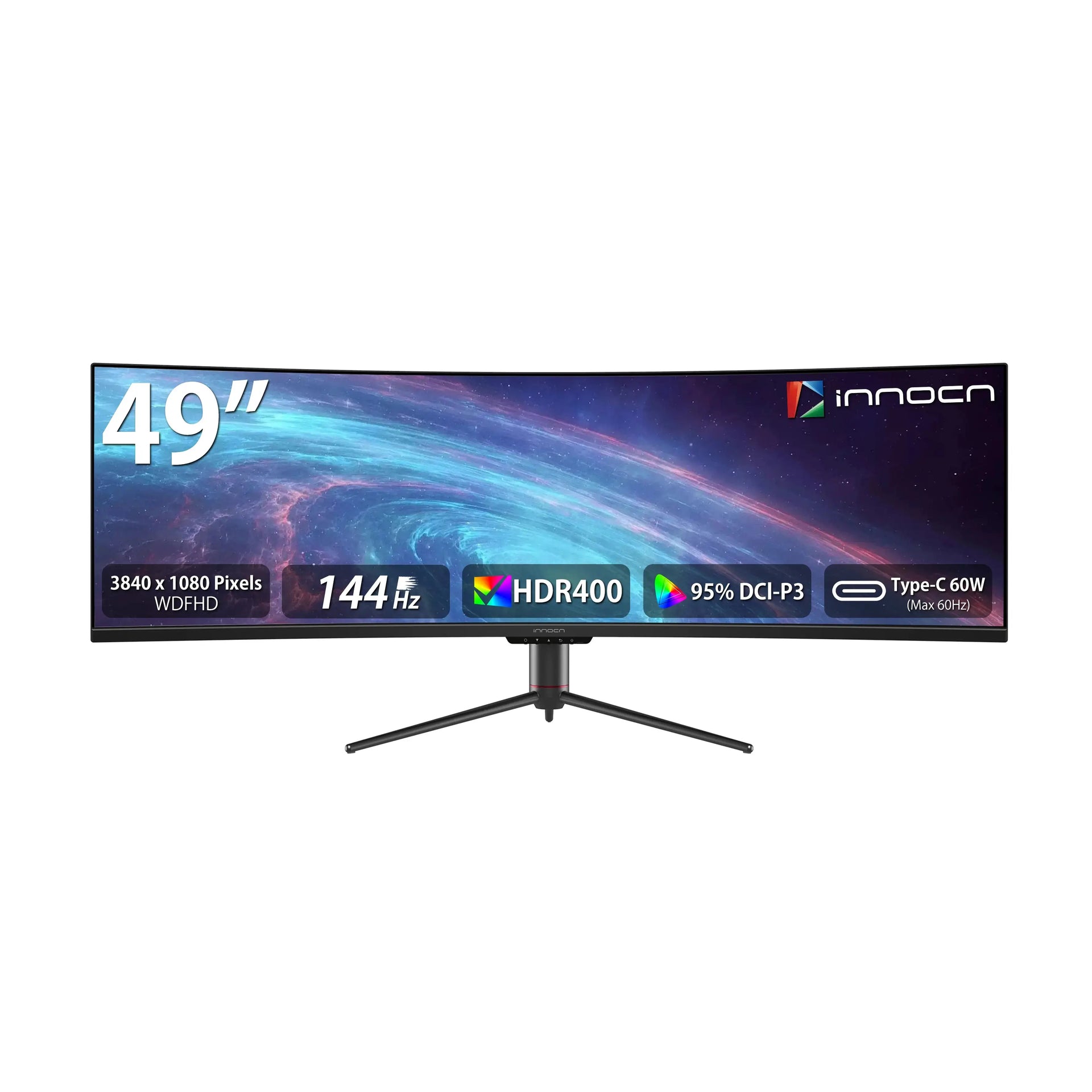 innocn ウルトラワイドモニター 湾曲 49インチ 144Hz INNOCN | 49