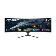 INNOCN | 49" Curved Ultrawide 32:9 QHD 120Hz HDR Gaming Monitor | 49C1R