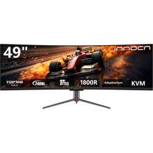 49C1S | 49" Dual QHD 240Hz Ultrawide Curved Gaming Monitor - innocn
