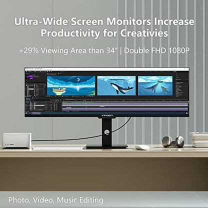 INNOCN 43.8" Ultrawide Computer Monitor (Refurbished)- 44C1G