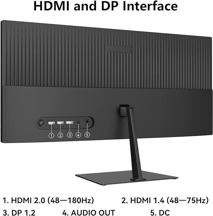 INNOCN 23 inches Widescreen Computer Gaming Monitor - 23D1M