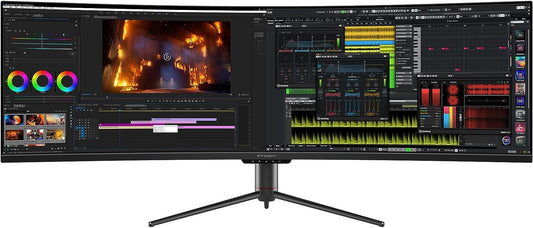 49C1G | 49" 144Hz FHD Ultrawide Curved Creator Monitor - innocn