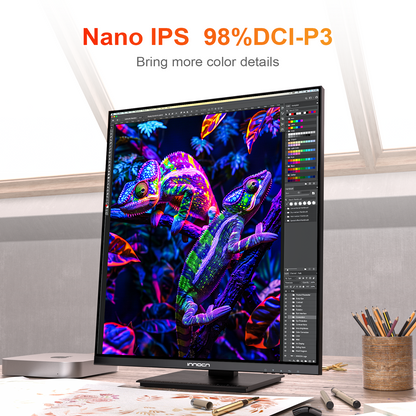 INNOCN 28 Inch 16:18 SDQHD 2560 x 2880p Computer Vertical Monitor - 28C1Q