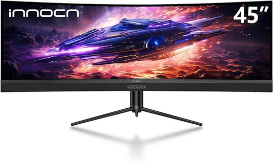 45C1R | 45" DQHD 120Hz Ultrawide Curved Creator Monitor - innocn