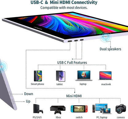 INNOCN 15.6" FHD Portable Monitor (Refurbished) - PF15PRO