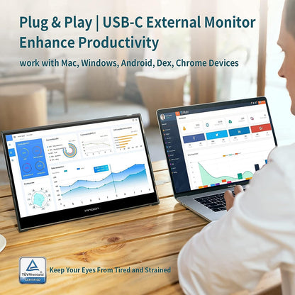 INNOCN 15.6" FHD Portable Monitor (Refurbished) - PF15PRO