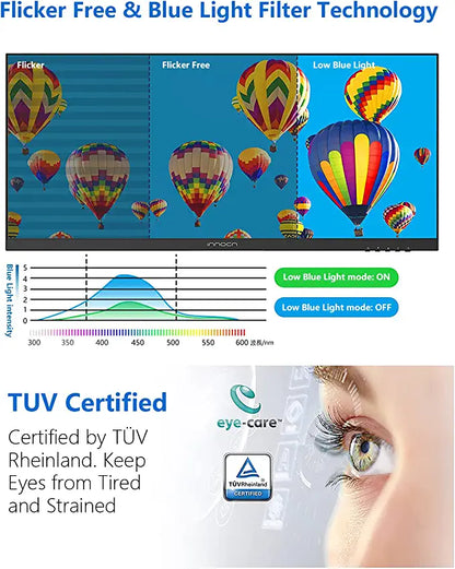 INNOCN 26-Inch Ultrawide Screen Monitor (Refurbished) - 26C1F-D
