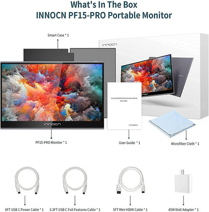 INNOCN 15.6" FHD Portable Monitor (Refurbished) - PF15PRO