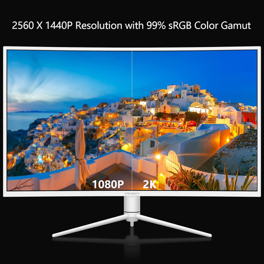 Refurbished 39G1R - 39" QHD Ultrawide 144Hz 2K Curved Gaming Monitor - innocn