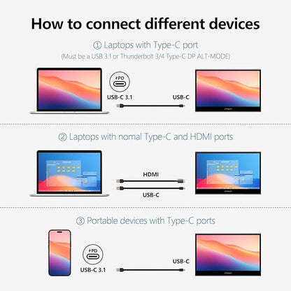 INNOCN 13.3" OLED Portable Monitor - 13Q1F