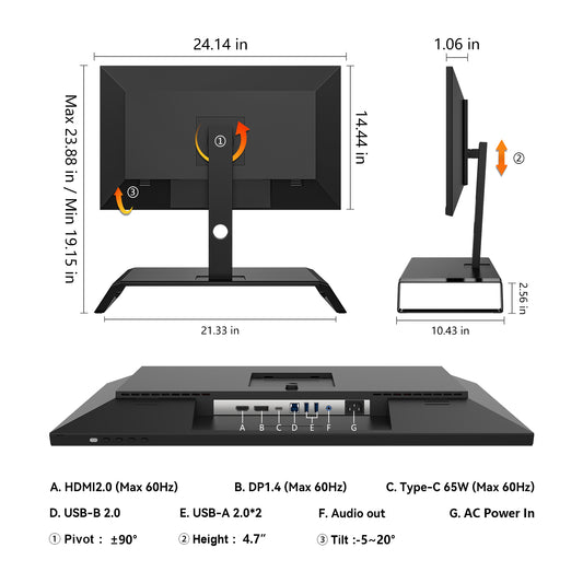 27C1U Super | 27" 4K UHD 300nits IPS Professional Monitor - innocn