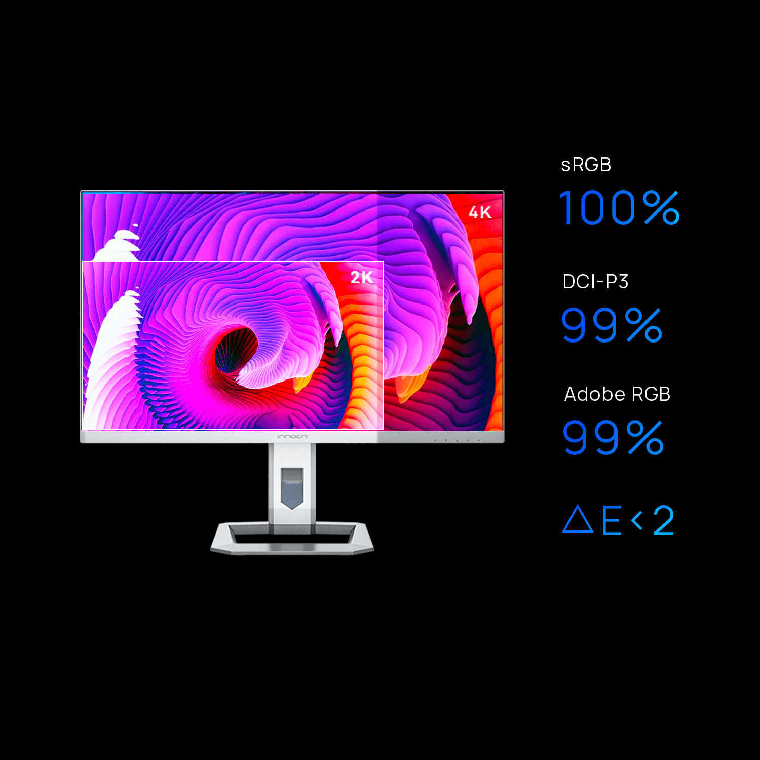 【美品】INNOCN 27M2V 4K モニター ゲーミングモニター 27M2V | 27インチ UHD 4K 160Hz ミニLEDゲーミングモニター – INNOCN