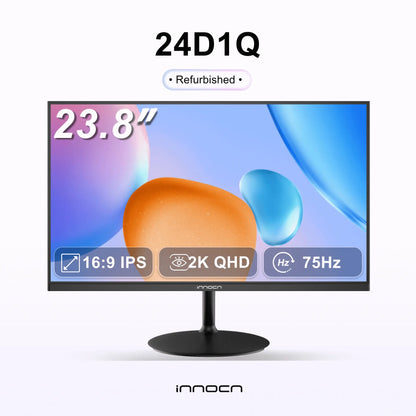 Refurbished 24D1Q | 24" QHD 75Hz Home Office Monitor | INNOCN