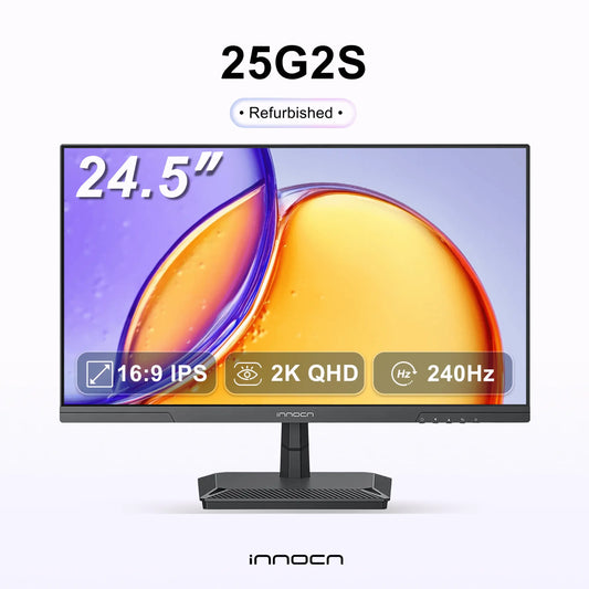 Refurbished 25G2S | 24.5" 240Hz QHD 2K Gaming Monitor | INNOCN