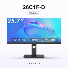 Refurbished 26C1F-D | 26" Ultrawide 21:9 WFHD 75Hz USB-C Daily Monitor | INNOCN