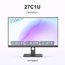 Refurbished 27C1U | 27" 4K UHD IPS Type-C 65W Professional Monitor | INNOCN
