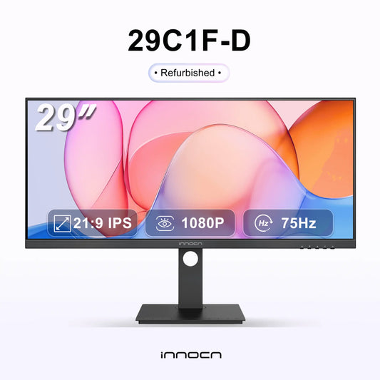 Refurbished 29C1F-D | 29" WFHD 75Hz Ultrawide Computer Monitor | INNOCN