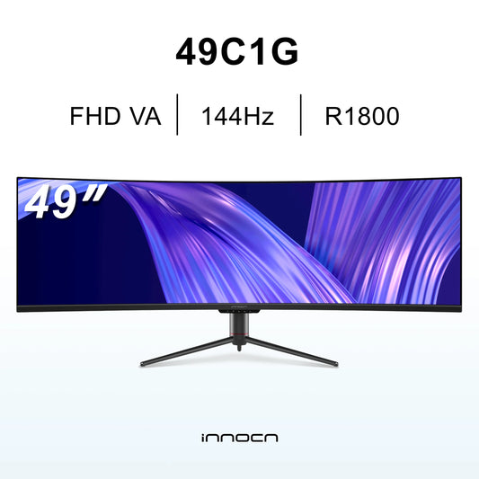 INNOCN | 49" Curved Ultrawide 32:9 144Hz Creator Monitor | 49C1G