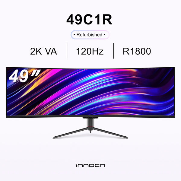INNOCN 49インチ 120hz 5k ゲーミングモニター 49C1R Refurbished 49C1R | 49