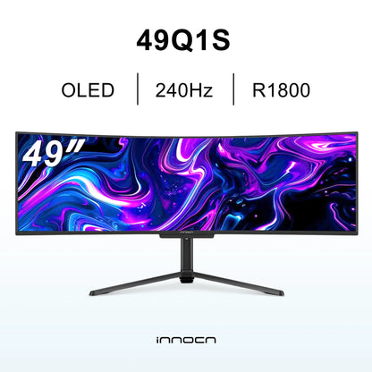 INNOCN | 49" OLED 240Hz QHD Curved Gaming Creator Monitor | 49Q1S