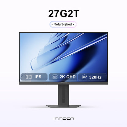 Refurbished 27G2T  | 27" Super Fast IPS QHD 320Hz Gaming Monitor | INNOCN