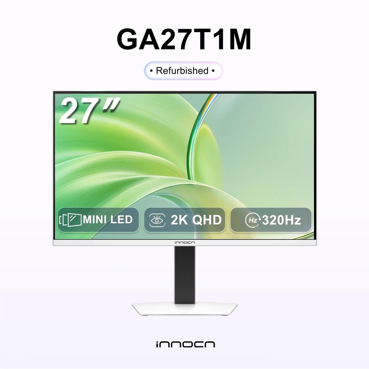 Refurbished GA27T1M | 27" 320Hz QHD Mini-LED Gaming Monitor |  INNOCN