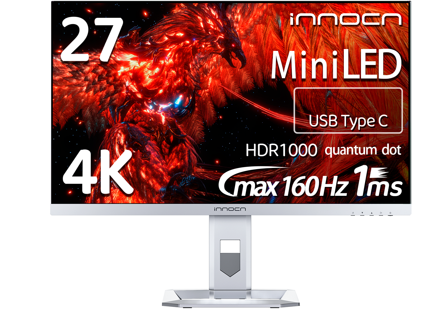 INNOCN 27 4K Mini LED Monitor - 27M2V