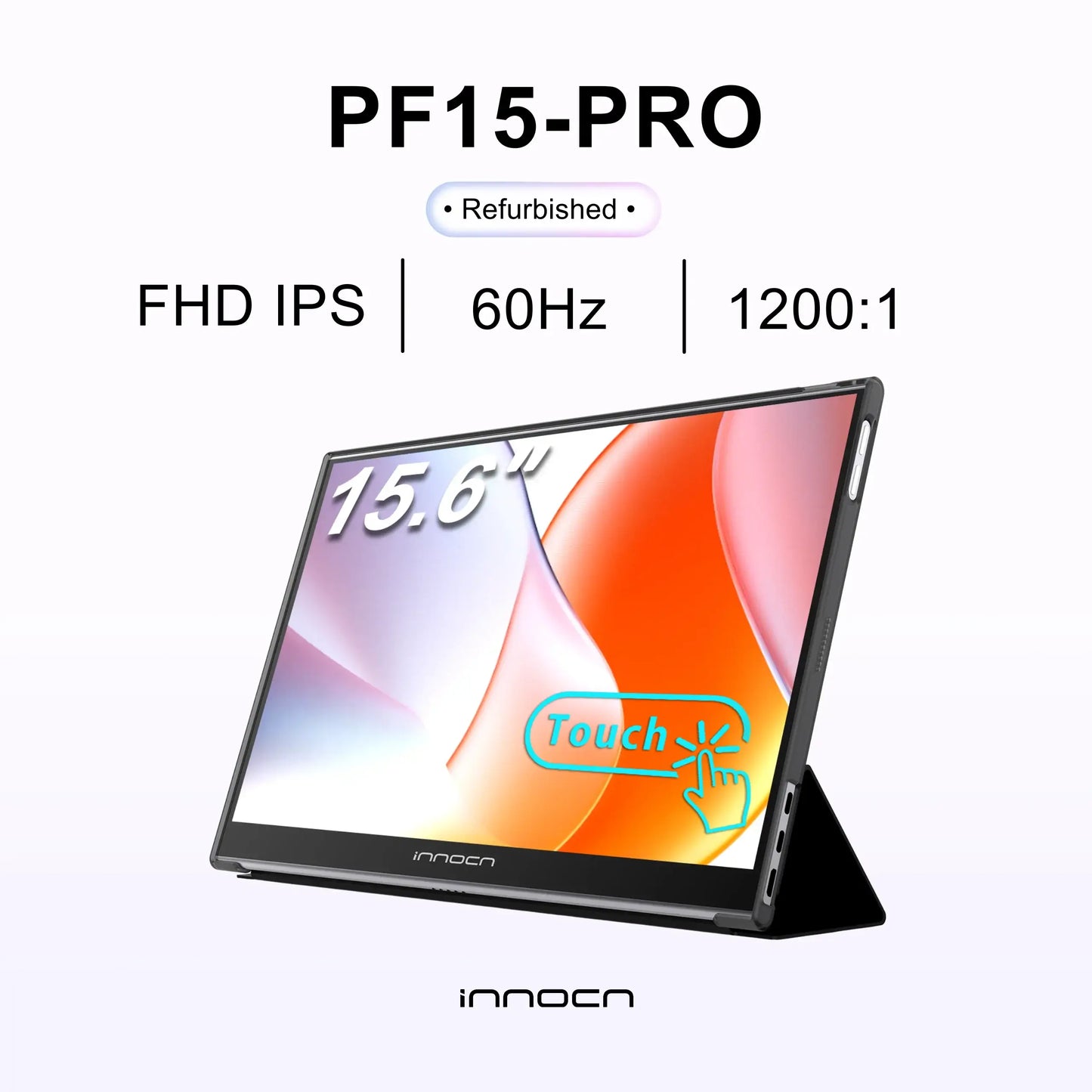Refurbished PF15 PRO | 15.6" FHD 1080P IPS Touchscreen Portable Monitor | INNOCN