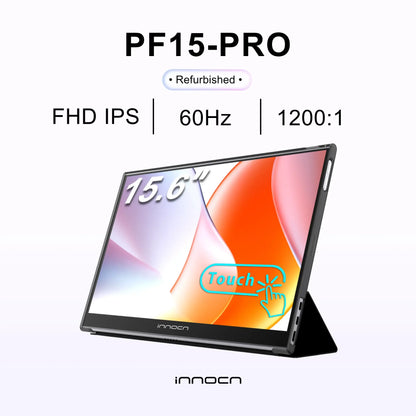 Refurbished PF15 PRO | 15.6" FHD 1080P IPS Touchscreen Portable Monitor | INNOCN